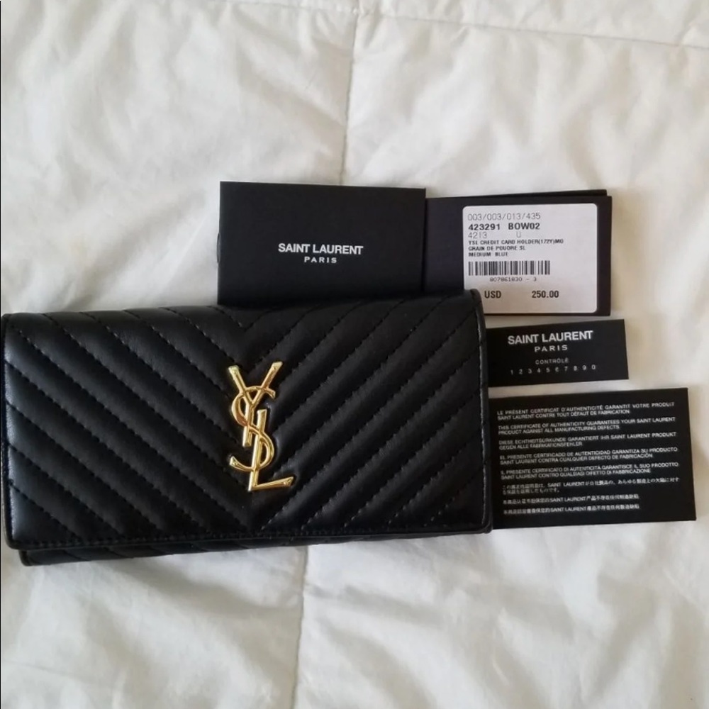 Ysl clutch wallet